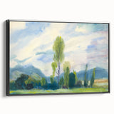 Tranquil Landscape Modern Wall Art - Serene Nature-Inspired Decor