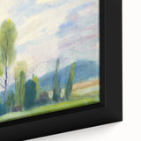 Tranquil Landscape Modern Wall Art - Serene Nature-Inspired Decor