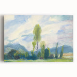 Tranquil Landscape Modern Wall Art - Serene Nature-Inspired Decor