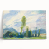 Tranquil Landscape Modern Wall Art - Serene Nature-Inspired Decor