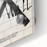 Pink Floyd The Wall 1980 Concert Poster - Nassau Coliseum