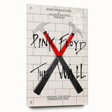 Pink Floyd The Wall 1980 Concert Poster - Nassau Coliseum