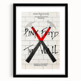 Pink Floyd The Wall 1980 Concert Poster - Nassau Coliseum