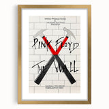 Pink Floyd The Wall 1980 Concert Poster - Nassau Coliseum