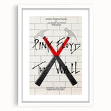 Pink Floyd The Wall 1980 Concert Poster - Nassau Coliseum