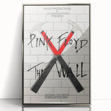 Pink Floyd The Wall 1980 Concert Poster - Nassau Coliseum