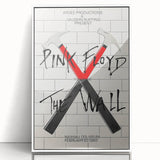 Pink Floyd The Wall 1980 Concert Poster - Nassau Coliseum