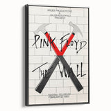 Pink Floyd The Wall 1980 Concert Poster - Nassau Coliseum