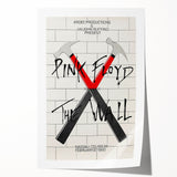 Pink Floyd The Wall 1980 Concert Poster - Nassau Coliseum