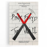 Pink Floyd The Wall 1980 Concert Poster - Nassau Coliseum