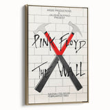 Pink Floyd The Wall 1980 Concert Poster - Nassau Coliseum
