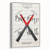 Pink Floyd The Wall 1980 Concert Poster - Nassau Coliseum