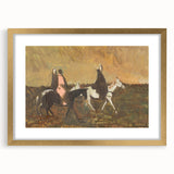Expressionist Landscape - Three Riders | Modern Expressionism Wall Art