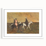 Expressionist Landscape - Three Riders | Modern Expressionism Wall Art