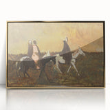 Expressionist Landscape - Three Riders | Modern Expressionism Wall Art