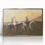 Expressionist Landscape - Three Riders | Modern Expressionism Wall Art
