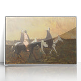Expressionist Landscape - Three Riders | Modern Expressionism Wall Art