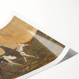 Expressionist Landscape - Three Riders | Modern Expressionism Wall Art