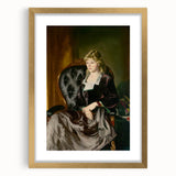 Modern Wall Art: Classic Portrait in Rich Tones – Elegant Contemporary Decor