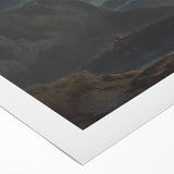 Romanticism Art: New Weir on the Wye - Dramatic Landscape Canvas