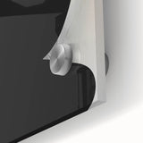 Acrylic Dining Room Artwork – Black and White Modern Abstract Art