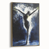 Ethereal Dance Living Room Wall Art - Modern Abstract Canvas