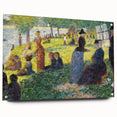 Seurat's Park Scene - Impressionist Pointillist Wall Art Print