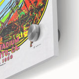 Pink Floyd 1988 Hughes Stadium Retro Concert Poster