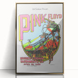 Pink Floyd 1988 Hughes Stadium Retro Concert Poster