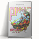 Pink Floyd 1988 Hughes Stadium Retro Concert Poster