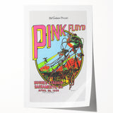 Pink Floyd 1988 Hughes Stadium Retro Concert Poster