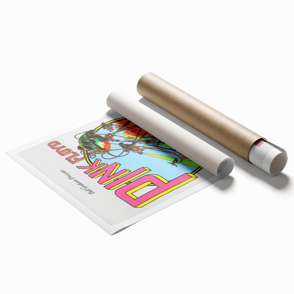 Pink Floyd 1988 Hughes Stadium Retro Concert Poster