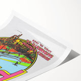 Pink Floyd 1988 Hughes Stadium Retro Concert Poster