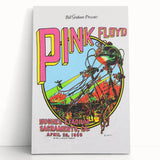 Pink Floyd 1988 Hughes Stadium Retro Concert Poster