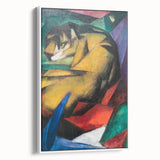 Expressionist Animal Art - Tiger by Franz Marc | Vibrant Wall Art