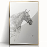 Old Horse - Impressionist Sketch Art by Henri de Toulouse-Lautrec