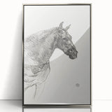 Old Horse - Impressionist Sketch Art by Henri de Toulouse-Lautrec