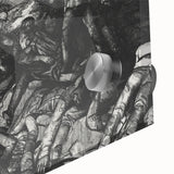 Historic Modern Wall Art - The Russian Charge by George Bellows - Bold Decor