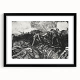 Historic Modern Wall Art - The Russian Charge by George Bellows - Bold Decor