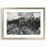 Historic Modern Wall Art - The Russian Charge by George Bellows - Bold Decor