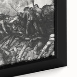 Historic Modern Wall Art - The Russian Charge by George Bellows - Bold Decor