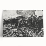 Historic Modern Wall Art - The Russian Charge by George Bellows - Bold Decor