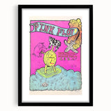 Pink Floyd LSD Tour 1972 Soldier Field Retro Concert Poster