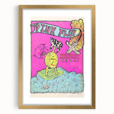 Pink Floyd LSD Tour 1972 Soldier Field Retro Concert Poster