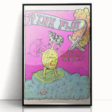 Pink Floyd LSD Tour 1972 Soldier Field Retro Concert Poster