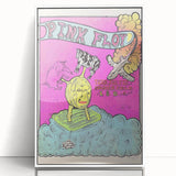 Pink Floyd LSD Tour 1972 Soldier Field Retro Concert Poster