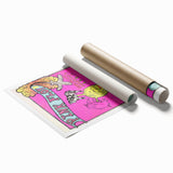 Pink Floyd LSD Tour 1972 Soldier Field Retro Concert Poster