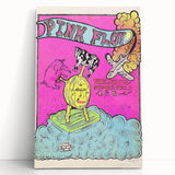 Pink Floyd LSD Tour 1972 Soldier Field Retro Concert Poster