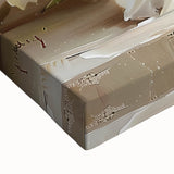 Elegant White Floral Living Room Wall Art - Modern Canvas Print