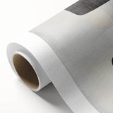 Modern Abstract Wall Art – Black & White Stacked Minimalist Design